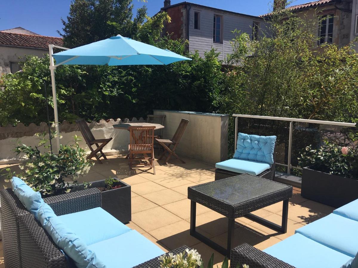 L Appart Des Cloutiers, Terrasse De 25M2 La Rochelle  Buitenkant foto