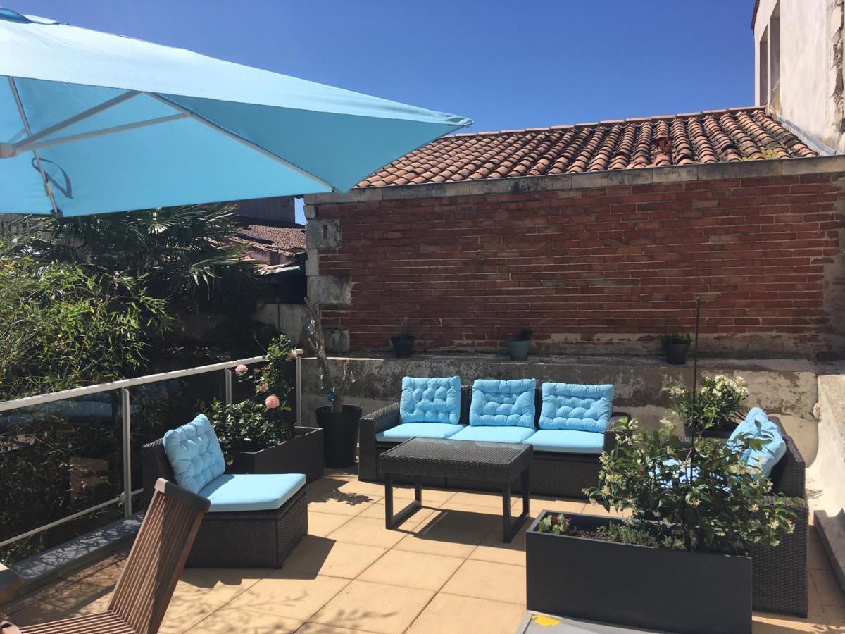 L Appart Des Cloutiers, Terrasse De 25M2 La Rochelle  Buitenkant foto